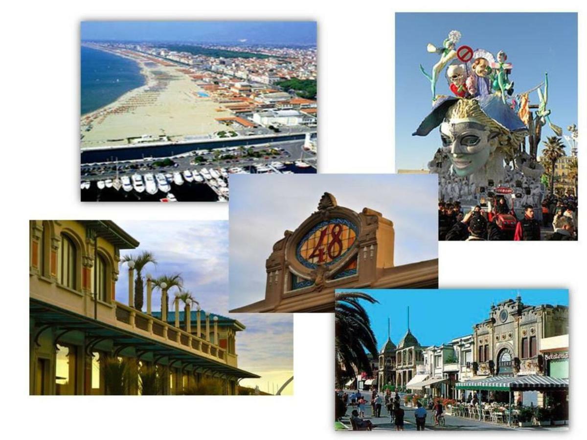 Altido Apt For 8 With Huge Terrace In Old Town Of Viareggio Exterior photo